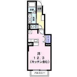 エレガンシアＡの物件間取画像